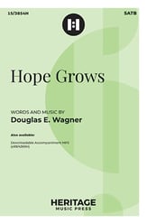 Hope Grows SATB choral sheet music cover